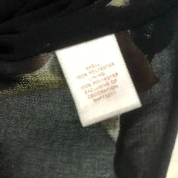 LC Lauren Conrad Halter Slip dress,spaghetti strap,asymmetrical hem,tropical - Picture 7 of 7